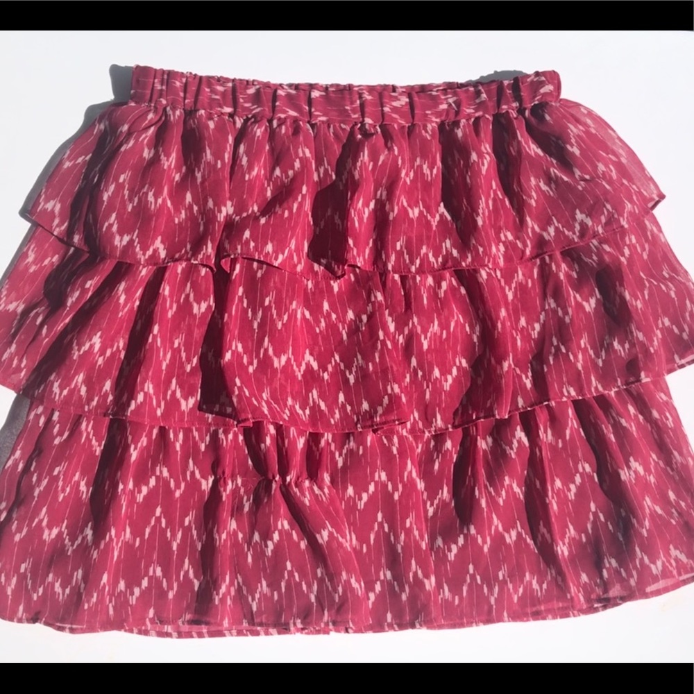 GAP PiNk  Ruffles Skirt - Picture 5 of 7